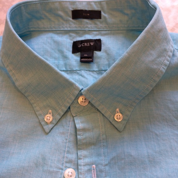 J. Crew Other - J. Crew Slim secret wash shirt end on end cotton